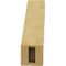 Ekena Millwork 3-inch W x 10-inch D x 10-inch H Ridgewood Rough Cedar Woodgrain TimberThane Knee Brace, Primed BRCUR03X10X10RIDRCPR - alternate 3